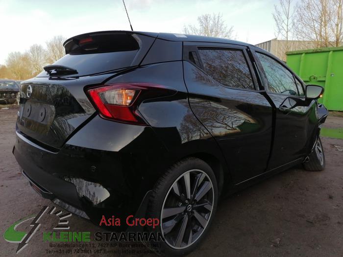Nissan Micra 0.9 IG-T 12V Sloopvoertuig (2017, Zwart)