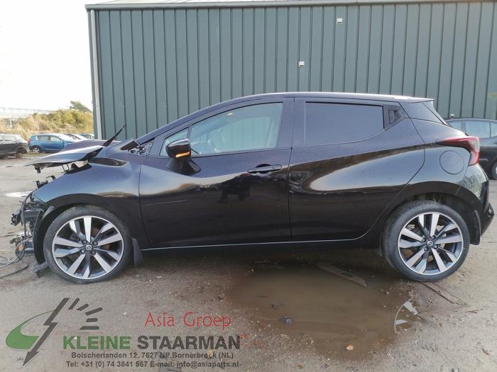 Nissan Micra 0.9 IG-T 12V Sloopvoertuig (2017, Zwart)