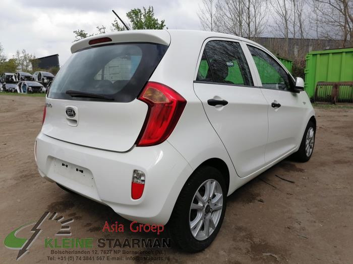Kia Picanto 1.2 16V Sloopvoertuig (2011, Wit)
