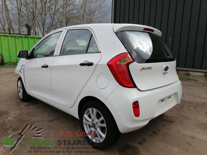 Kia Picanto 1.2 16V Sloopvoertuig (2011, Wit)