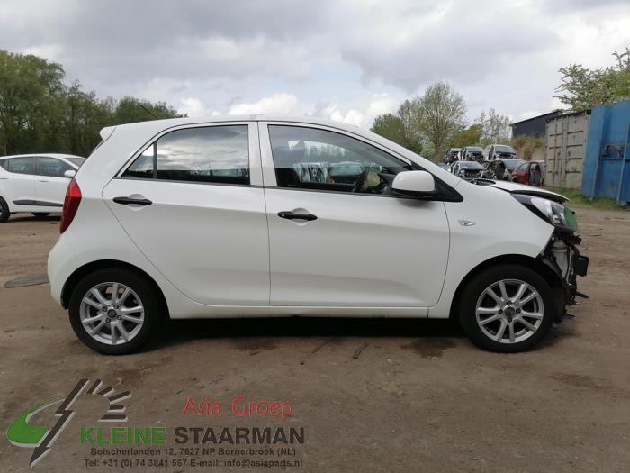 Kia Picanto 1.2 16V Sloopvoertuig (2011, Wit)
