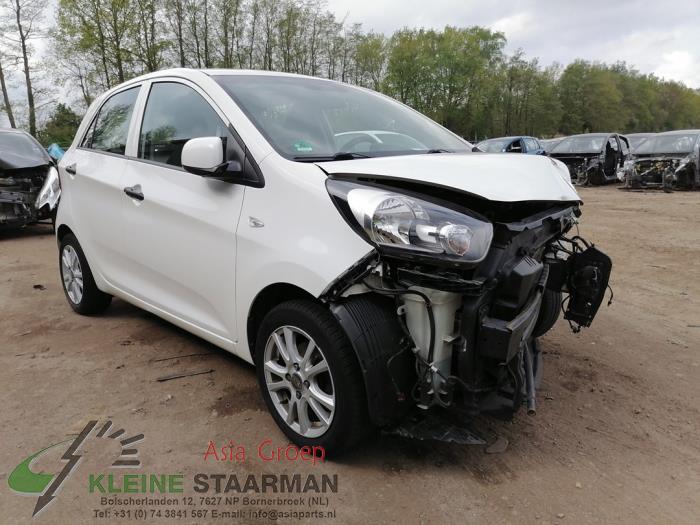 Kia Picanto 1.2 16V Sloopvoertuig (2011, Wit)