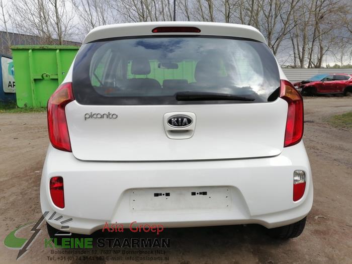 Kia Picanto 1.2 16V Sloopvoertuig (2011, Wit)