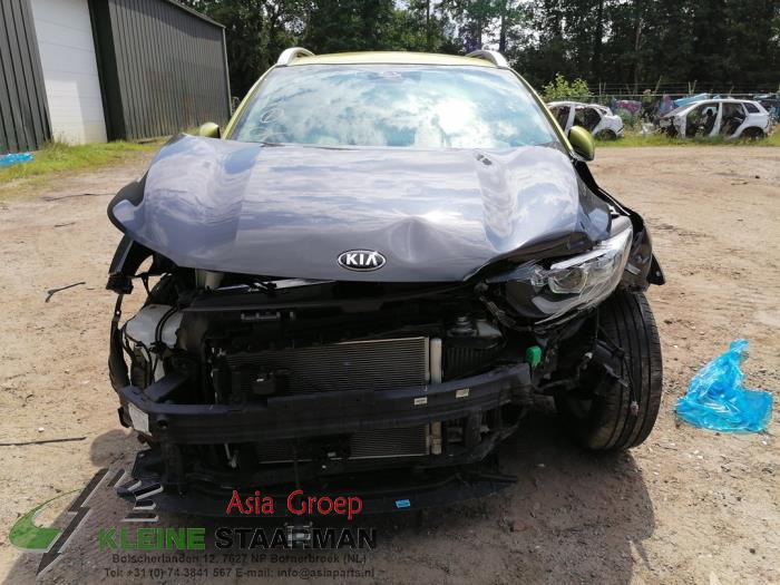 Kia Stonic 1.0i T-GDi 12V Sloopvoertuig (2018, Donker, Grijs, Groen)