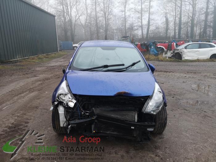 Kia Rio III 1.4 CVVT 16V Sloopvoertuig (2014, Donker, Blauw)