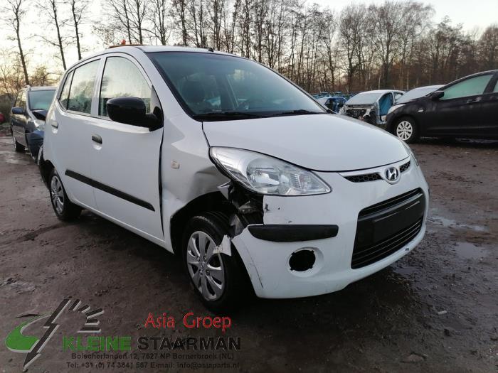 Hyundai i10 1.1i 12V Sloopvoertuig (2010, Wit)