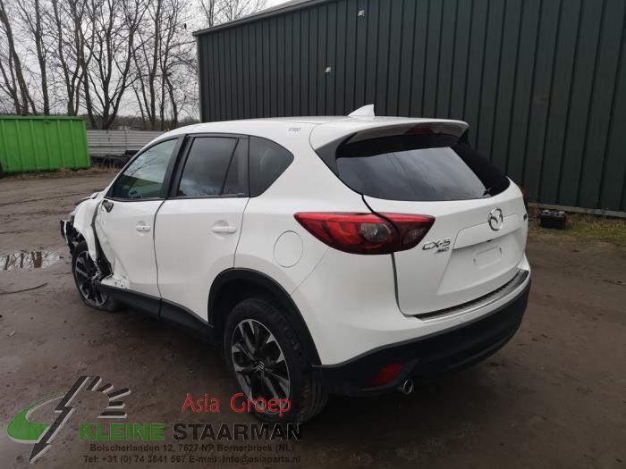 Mazda CX-5 I 2.2 Skyactiv D 16V High Power 4WD Sloopvoertuig (2016, Wit)