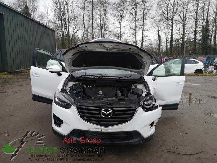 Mazda CX-5 I 2.2 Skyactiv D 16V High Power 4WD Sloopvoertuig (2016, Wit)