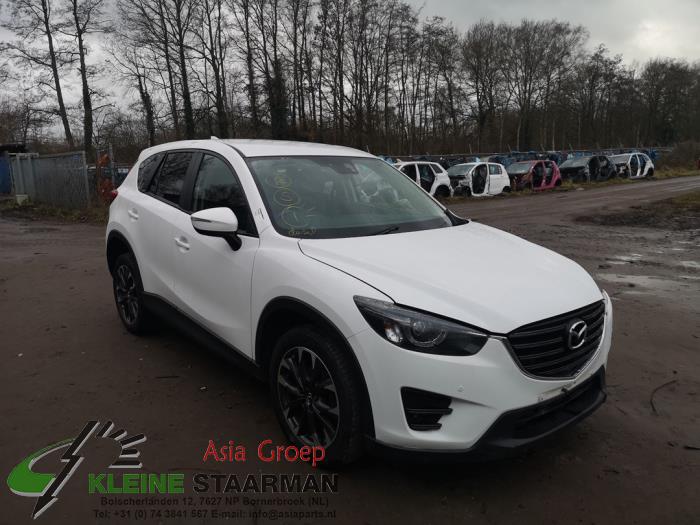 Mazda CX-5 I 2.2 Skyactiv D 16V High Power 4WD Sloopvoertuig (2016, Wit)