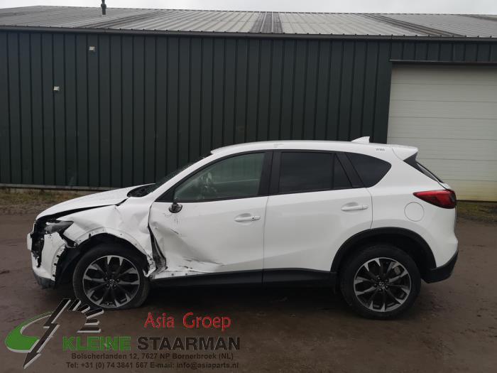Mazda CX-5 I 2.2 Skyactiv D 16V High Power 4WD Sloopvoertuig (2016, Wit)