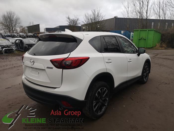 Mazda CX-5 I 2.2 Skyactiv D 16V High Power 4WD Sloopvoertuig (2016, Wit)