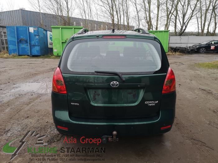 Toyota Corolla Verso 1.6 16V VVT-i Sloopvoertuig (2002, Groen)
