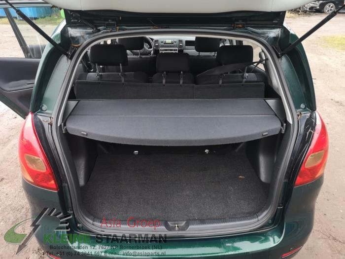 Toyota Corolla Verso 1.6 16V VVT-i Sloopvoertuig (2002, Groen)