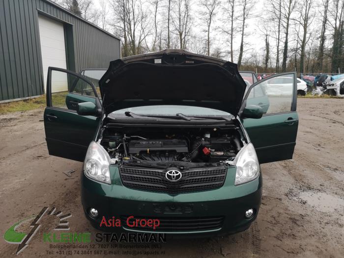 Toyota Corolla Verso 1.6 16V VVT-i Sloopvoertuig (2002, Groen)