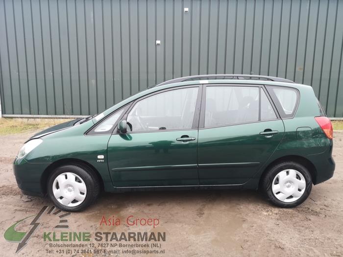 Toyota Corolla Verso 1.6 16V VVT-i Sloopvoertuig (2002, Groen)