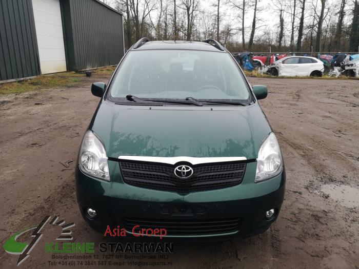 Toyota Corolla Verso 1.6 16V VVT-i Sloopvoertuig (2002, Groen)