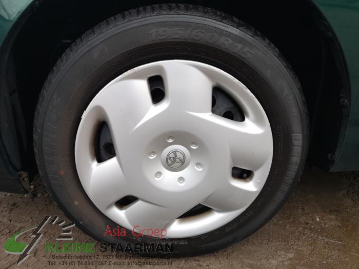 Toyota Corolla Verso 1.6 16V VVT-i Sloopvoertuig (2002, Groen)