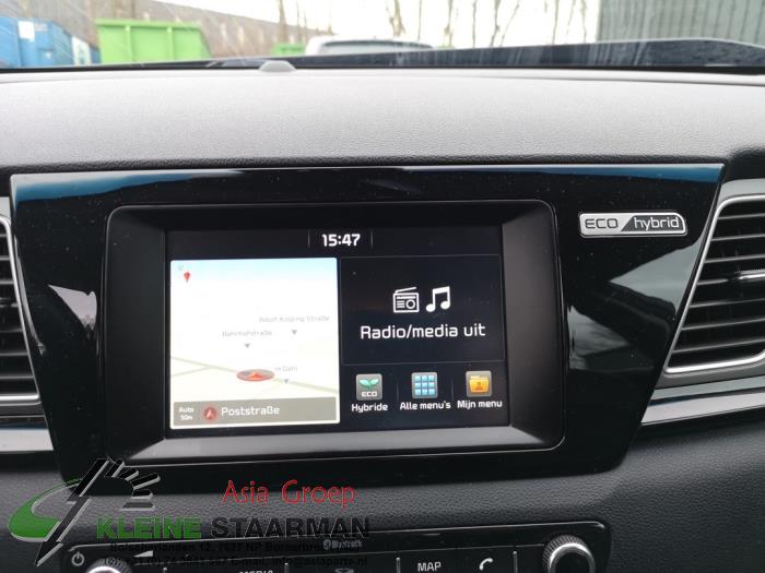 Kia Niro I 1.6 GDI Hybrid Sloopvoertuig (2016, Blauw)