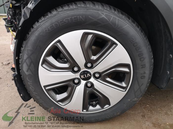 Kia Niro I 1.6 GDI Hybrid Sloopvoertuig (2016, Blauw)