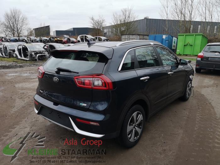 Kia Niro I 1.6 GDI Hybrid Sloopvoertuig (2016, Blauw)