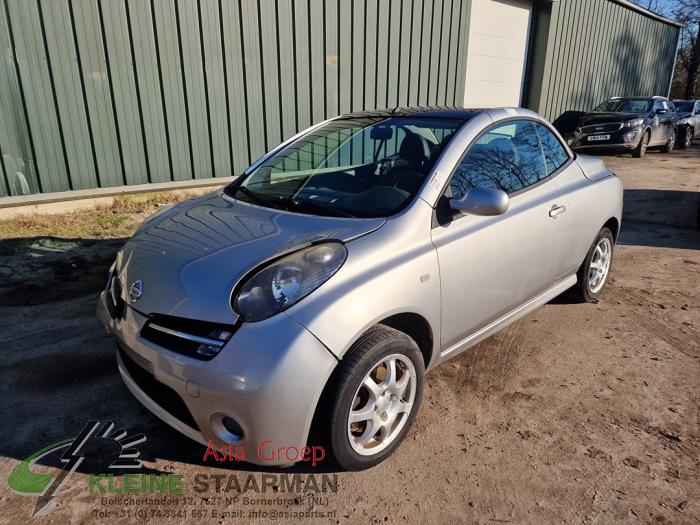 Nissan Micra C+C 1.6 16V Sloopvoertuig (2006, Grijs)