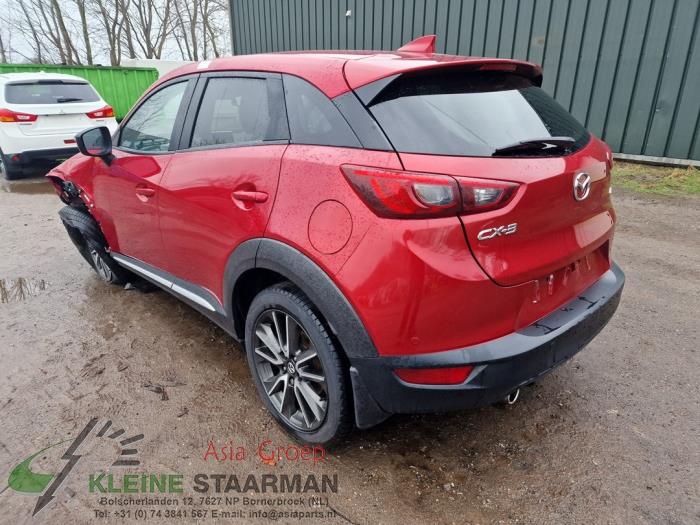Mazda CX-3 1.5 Skyactiv D 105 16V Sloopvoertuig (2017, Rood)