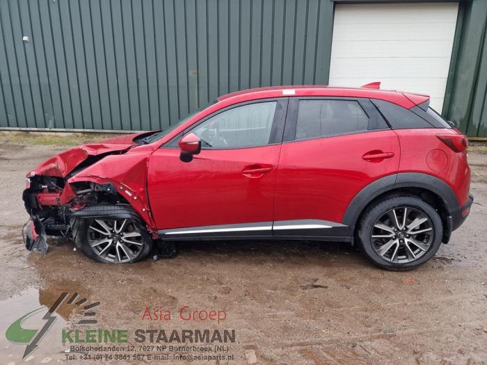 Mazda CX-3 1.5 Skyactiv D 105 16V Sloopvoertuig (2017, Rood)