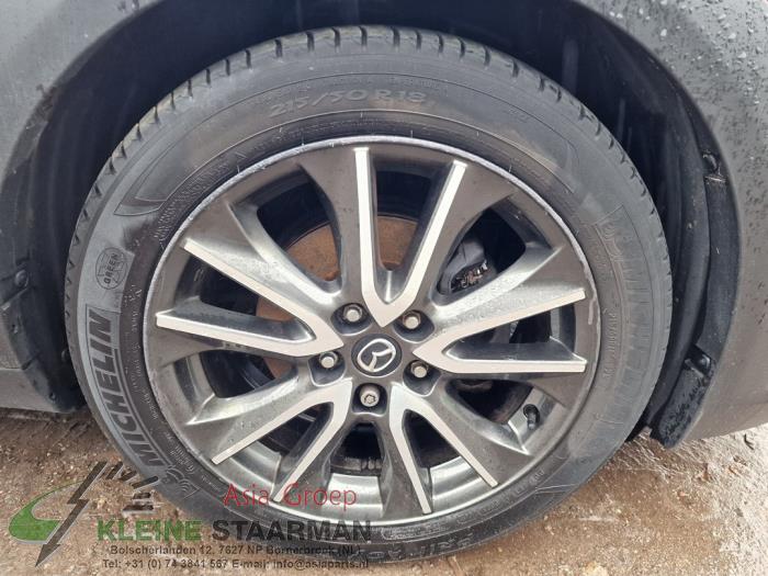 Mazda CX-3 1.5 Skyactiv D 105 16V Sloopvoertuig (2017, Rood)