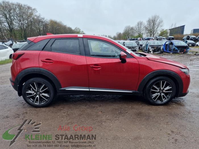 Mazda CX-3 1.5 Skyactiv D 105 16V Sloopvoertuig (2017, Rood)