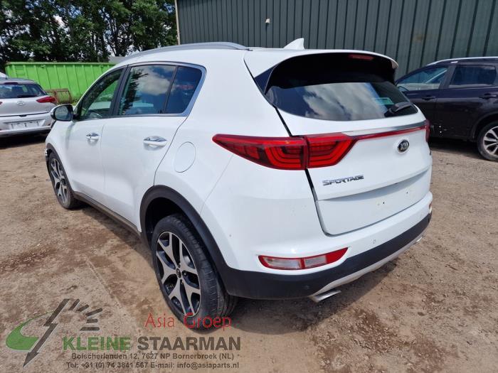 Kia Sportage 1.6 T-GDI 177 16V 4x4 Sloopvoertuig (2017, Wit)