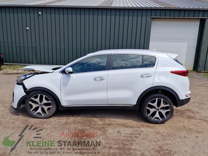 Kia Sportage 1.6 T-GDI 177 16V 4x4 Sloopvoertuig (2017, Wit)