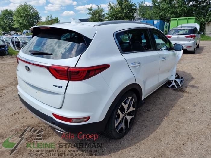 Kia Sportage 1.6 T-GDI 177 16V 4x4 Sloopvoertuig (2017, Wit)