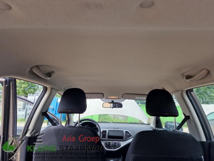 Kia Picanto 1.0 12V Sloopvoertuig (2014, Grijs)