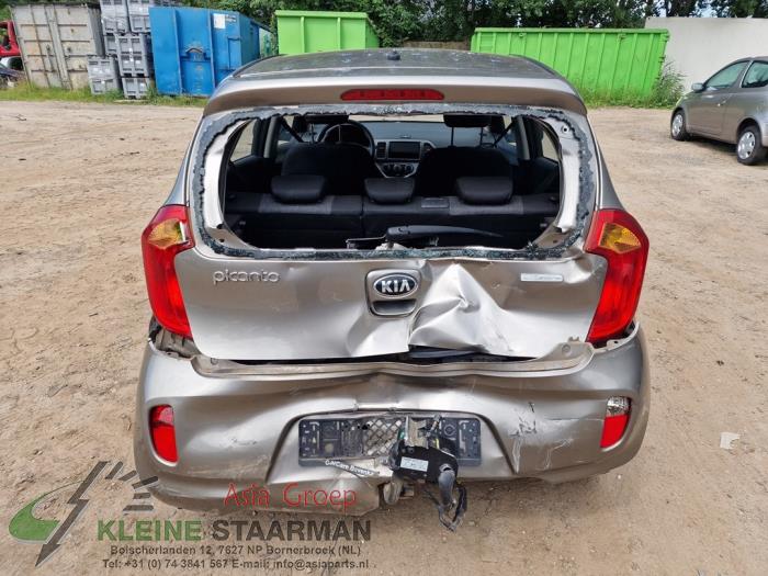Kia Picanto 1.0 12V Sloopvoertuig (2014, Grijs)