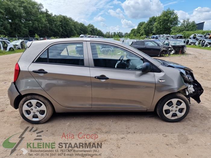 Kia Picanto 1.0 12V Sloopvoertuig (2014, Grijs)