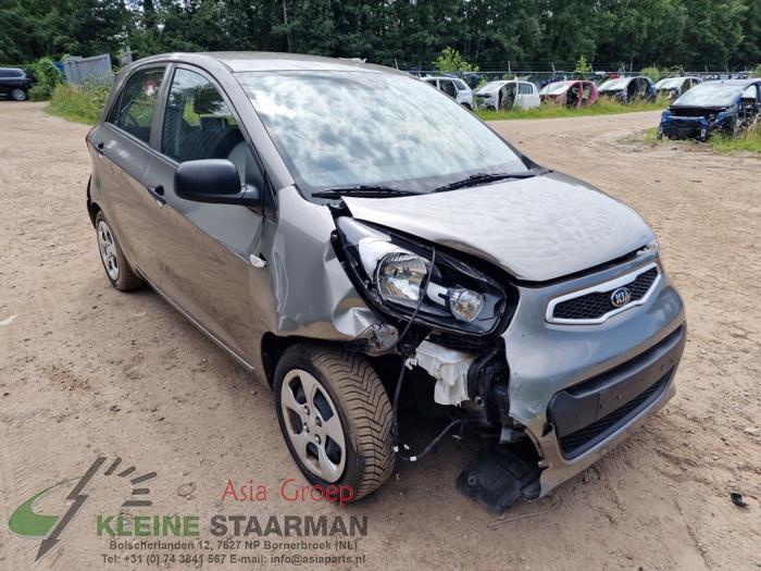 Kia Picanto 1.0 12V Sloopvoertuig (2014, Grijs)