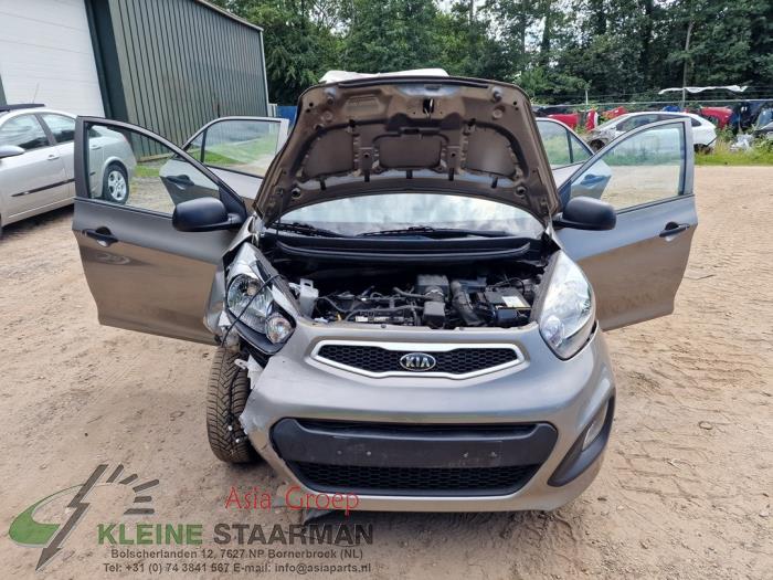 Kia Picanto 1.0 12V Sloopvoertuig (2014, Grijs)
