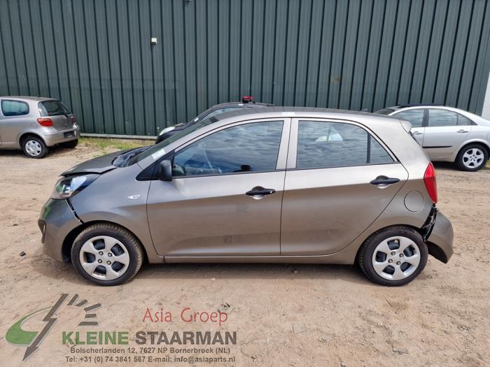 Kia Picanto 1.0 12V Sloopvoertuig (2014, Grijs)