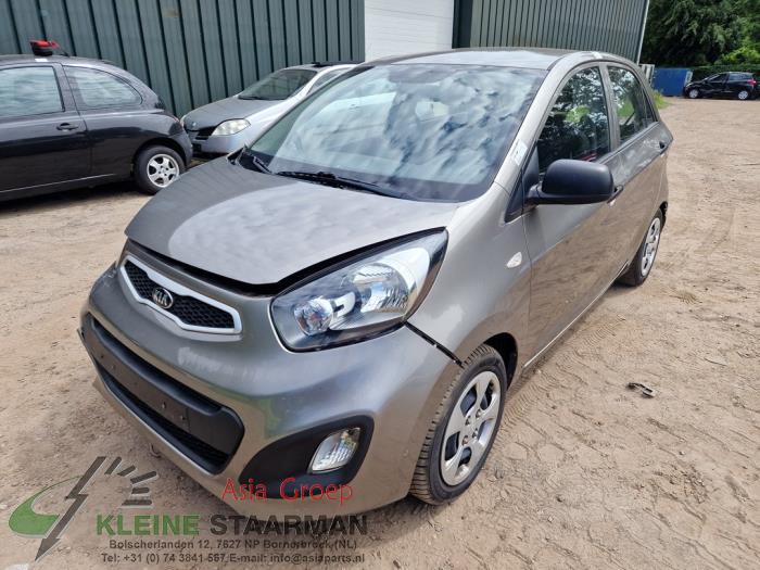 Kia Picanto 1.0 12V Sloopvoertuig (2014, Grijs)