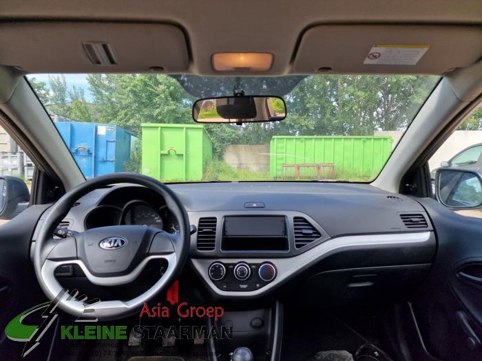 Kia Picanto 1.0 12V Sloopvoertuig (2014, Grijs)