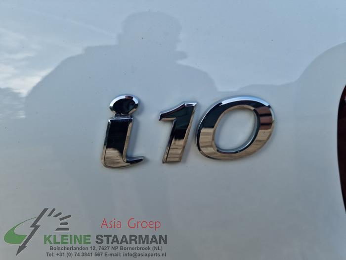 Hyundai i10 1.0 12V Sloopvoertuig (2018, Wit)