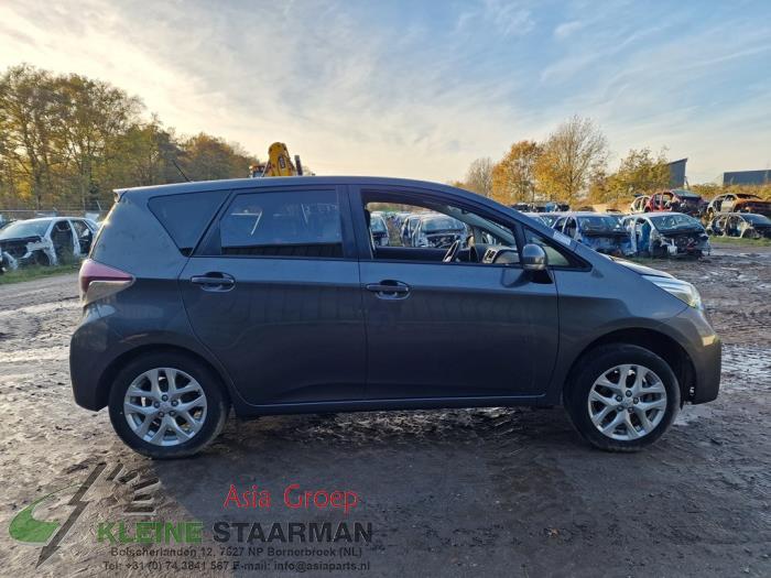 Toyota Verso S 1.33 16V Dual VVT-I Sloopvoertuig (2016, Grijs)