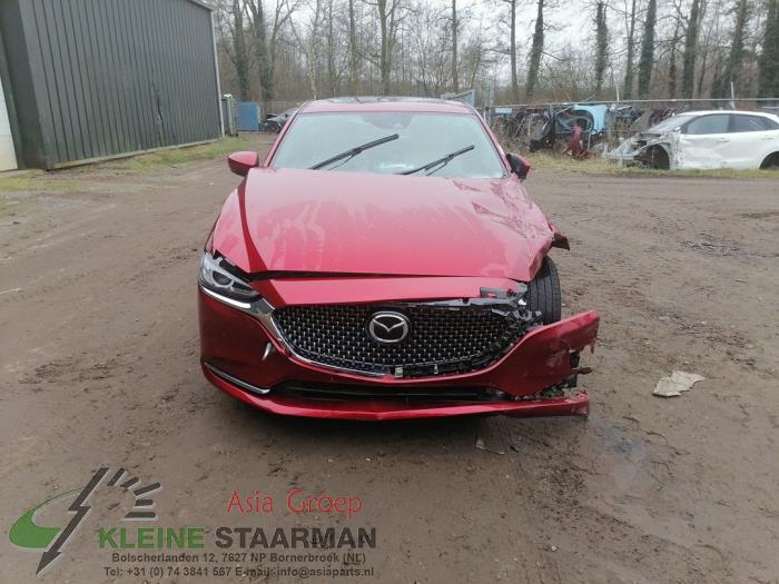 Mazda 6 2.2d SkyActiv-g i-eloop 16V Sloopvoertuig (2018, Rood)