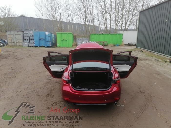 Mazda 6 2.2d SkyActiv-g i-eloop 16V Sloopvoertuig (2018, Rood)