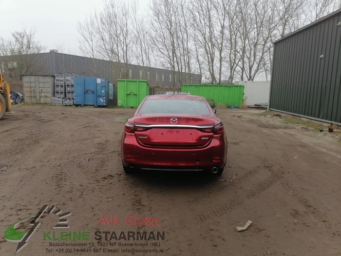 Mazda 6 2.2d SkyActiv-g i-eloop 16V Sloopvoertuig (2018, Rood)