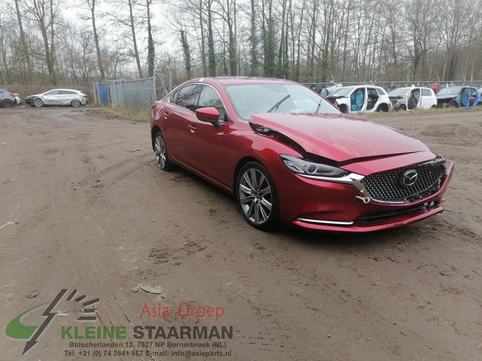 Mazda 6 2.2d SkyActiv-g i-eloop 16V Sloopvoertuig (2018, Rood)