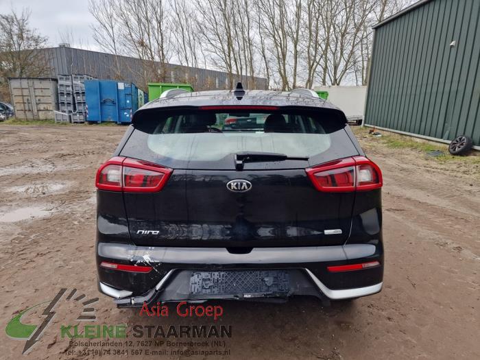 Kia Niro I 1.6 GDI Hybrid Sloopvoertuig (2018, Zwart)
