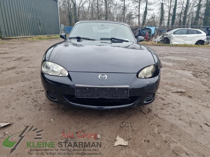 Mazda MX-5 1.6i 16V Sloopvoertuig (2002, Zwart)