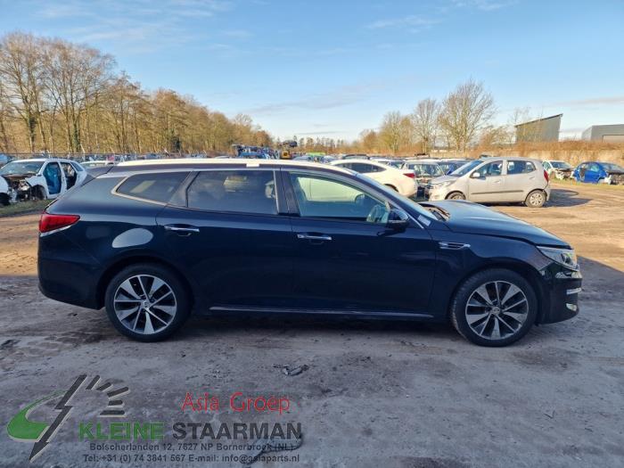 Kia Optima Sportswagon 1.7 CRDi 16V Sloopvoertuig (2017, Donker, Blauw)