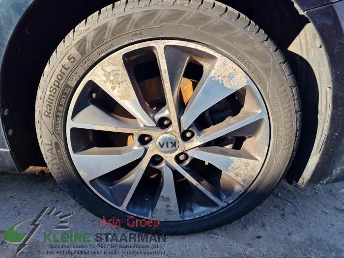 Kia Optima Sportswagon 1.7 CRDi 16V Sloopvoertuig (2017, Donker, Blauw)